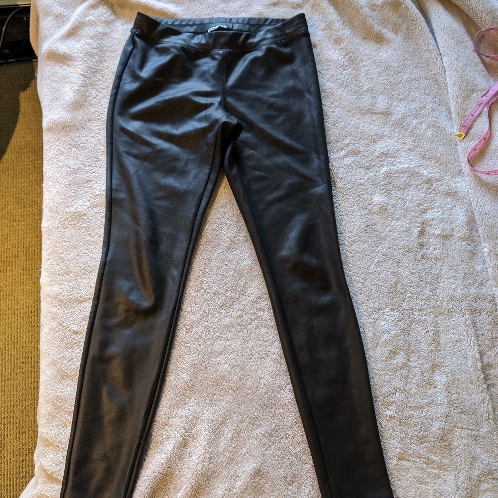 faux leather leggings